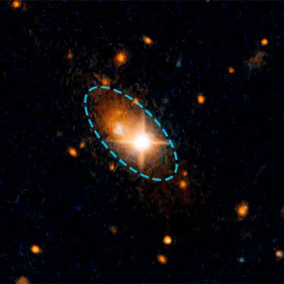 Hubble Catches Runaway Quasar