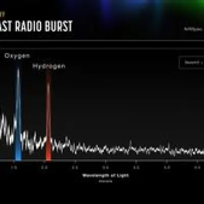 Farthest Fast Radio Burst Host Galaxy Spectrum