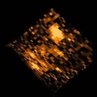 Corrected Image of the Gravitationally-Lensed Image