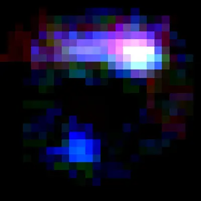 IRC 0218 Lensing Feature Without Foreground Cluster