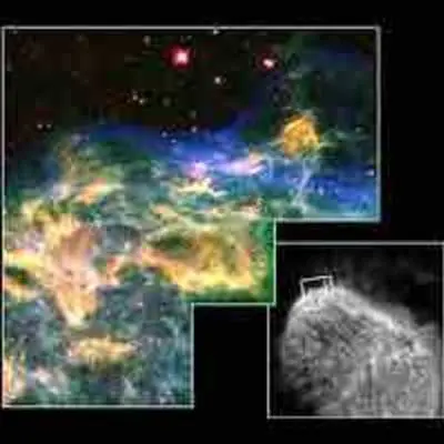 Hubble Watches Star Tear Apart its Neighborhood