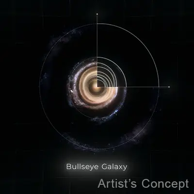 Diagram of Rings in the Bullseye (Artist’s Concept)