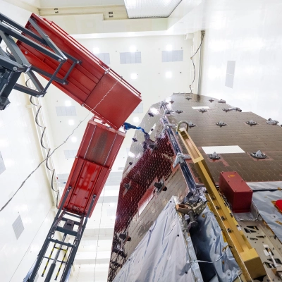 Roman Space Telescope Solar Array Cleaning