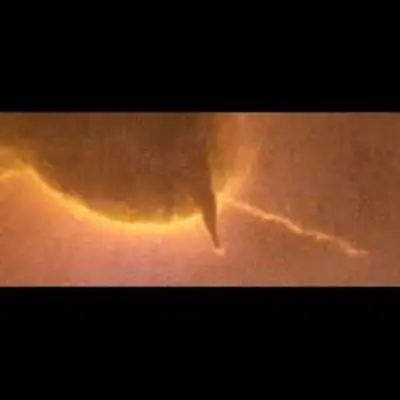 Closeup of Jet in Trifid Nebula (Messier 20/NGC 6514)