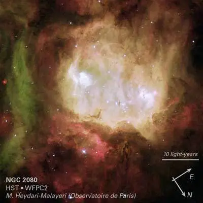 The Ghost Head Nebula (NGC 2080)