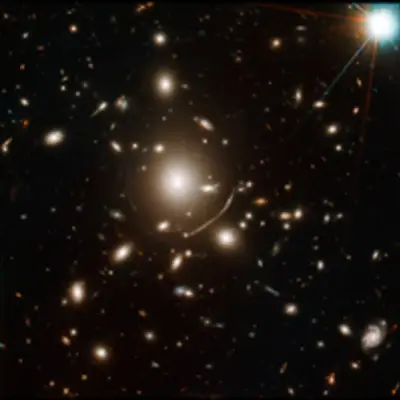 Lensing Galaxy Cluster Abell 383