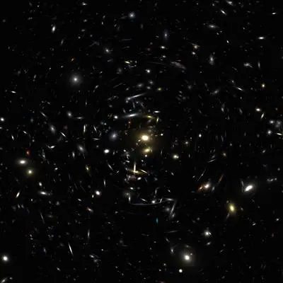 Galaxy Cluster Imaged by ACS/WFC (Simulation)
