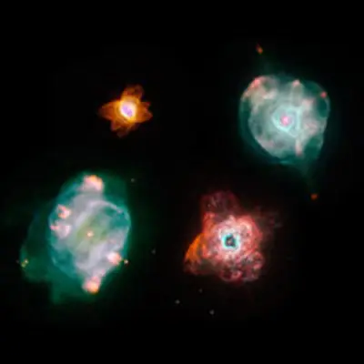 Planetary Nebulae – A More Artistic Arrangement