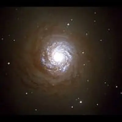 Central region of our HST image of NGC 7252