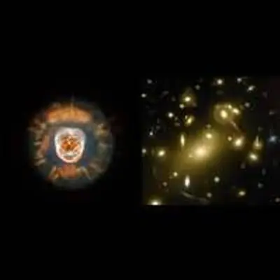 ERO Images NGC 2392 and Abell 2218