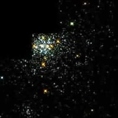 Hot White Dwarf Shines in Young Star Cluster NGC 1818