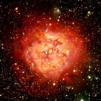 IC 5146 - A heart-shaped nebula located about 2,650 light-years from Earth.