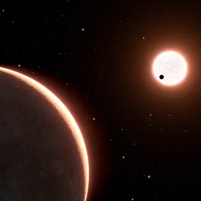 Exoplanet LTT 1445Ac (Artist's Concept)