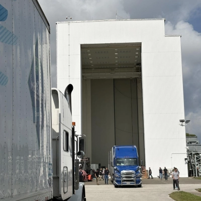 Key Support Equipment Arrives at Kennedy for Roman Space Telesco