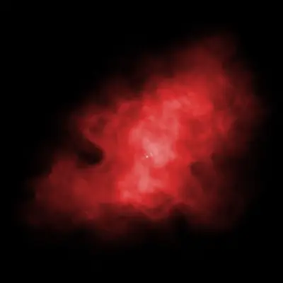 Infrared View of Crab Nebula