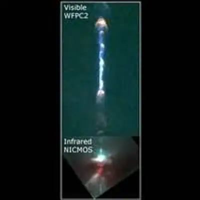 Three Stars Blast 12-Light-Year-Long Jets of Gas Into Space