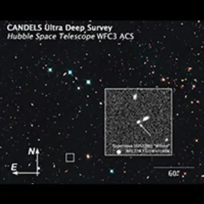 Compass and Scale Image for SN UDS10Wil