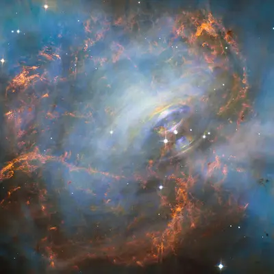 Core of the Crab Nebula