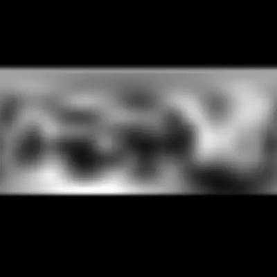 1994 Hubble FOC Photo Map of Pluto