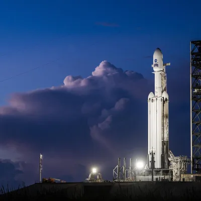 Roman Space Telescope Vertical at LC 39A