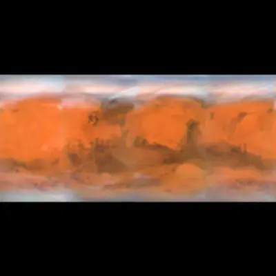 Mars Projection Map