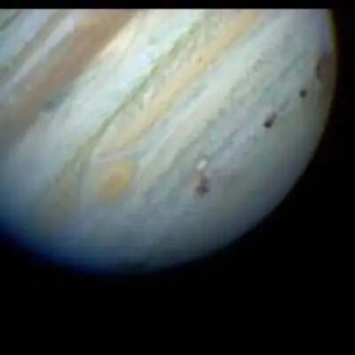 Comet P/Shoemaker-Levy 9 Bombards Jupiter