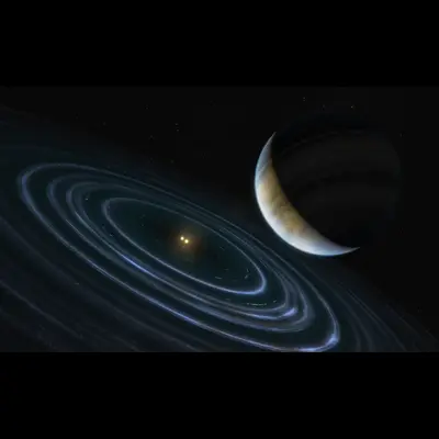Artist's Illustration of Exoplanet HD 106906 b