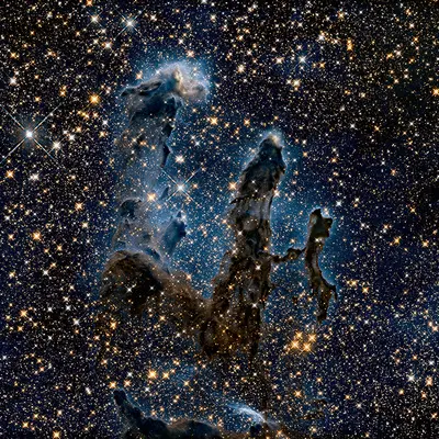 A Near-Infrared View of the Pillars of Creation