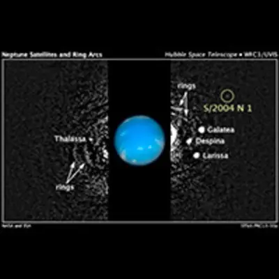 Hubble Finds New Moon Orbiting Neptune
