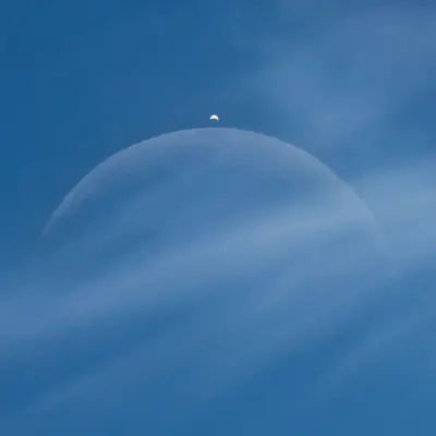 A Daytime Eclipse: Moon Occults Venus
