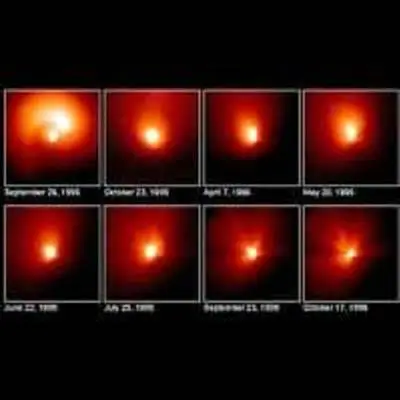 Hubble Images of Comet Hale-Bopp