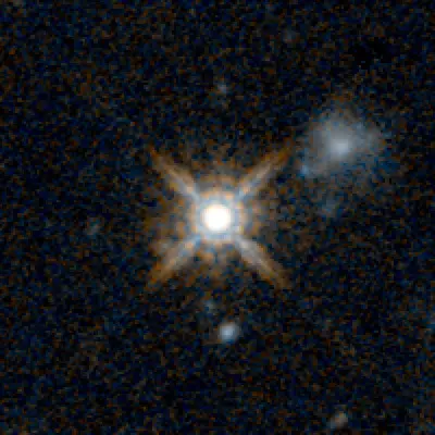 QSO F2M 2222 HST Image