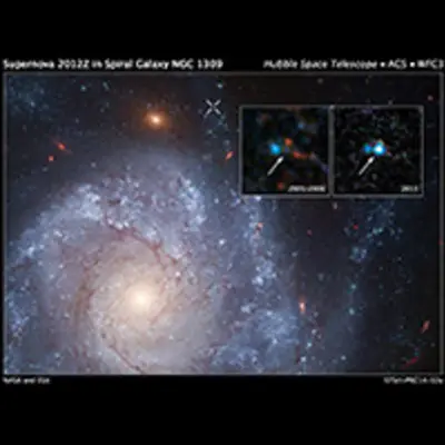 Supernova 2012Z in Spiral Galaxy NGC 1309