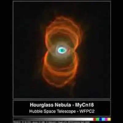 Planetary Nebula MyCn18: An Hourglass Pattern Around a Dying Star
