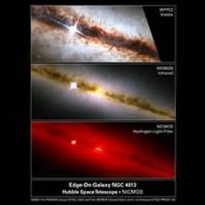 NICMOS Finds a Golden Ring at the Heart of a Galaxy