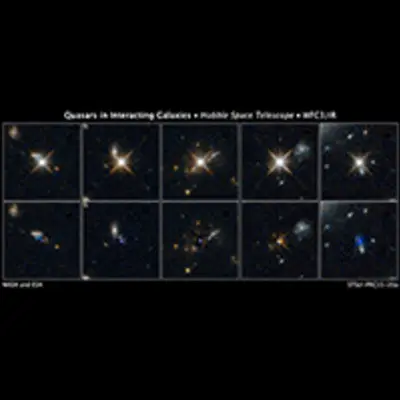 Quasars in Interacting Galaxies