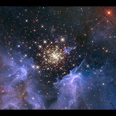 Star-Forming Nebula NGC 3603