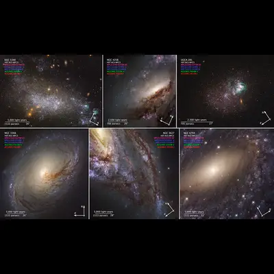 Compass Image for LEGUS Galaxies