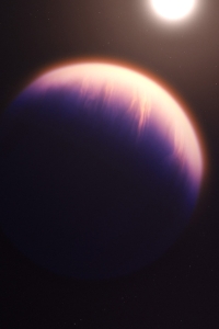 Exoplanet WASP-39 b and Its Star space wallpaper preview