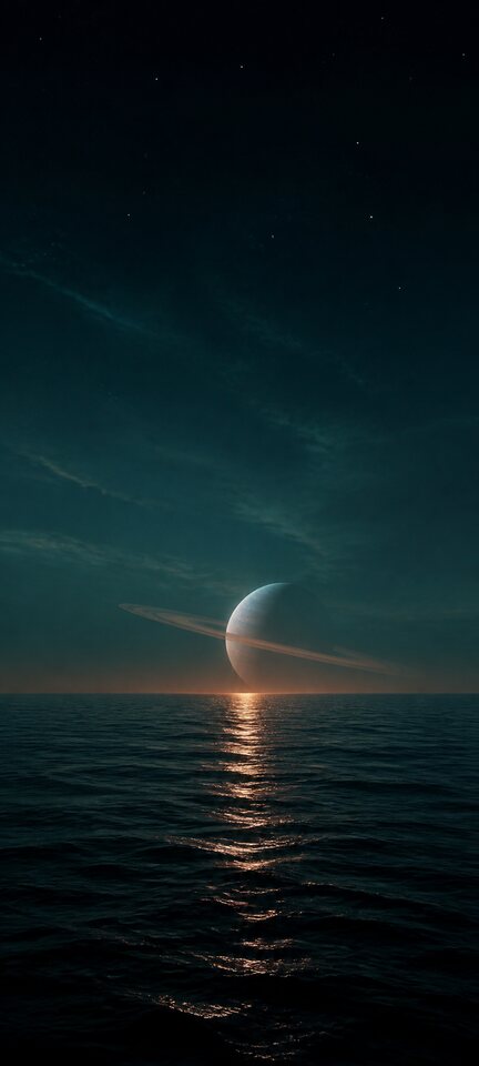 Tidal Crown space wallpaper preview